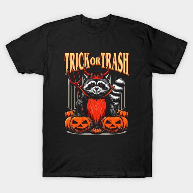 Trick or Trash Sinister Chic T-Shirt by jojoerashop